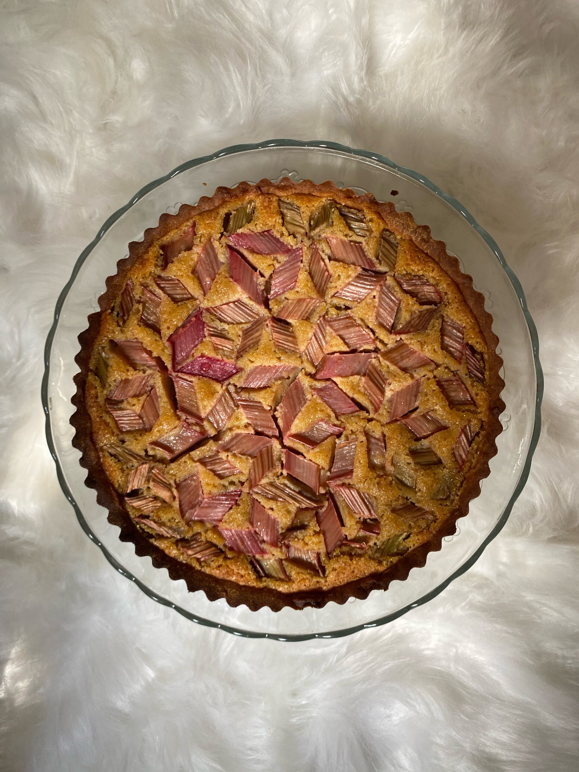 Mosaic Rhubarb Pie by Well-fed caterers